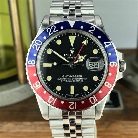 rolex gmt master pepsi vintage 1675|Rolex GMT Master reference 1675.